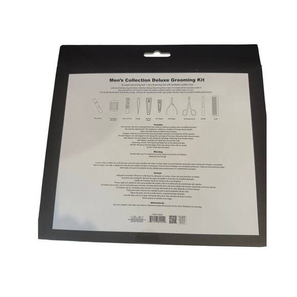 K-Care: Celavi Mens Collection Deluxe Grooming Kit* 11 piece kit*Korean Skincare - Picture 2 of 2